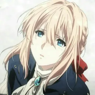 😒 Violet Evergarden anime, character, violet evergarden telegram sticker