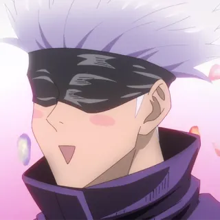 🤍 Satoru Gojo Jujutsu Kaisen anime, gojo, jujutsu kaisen, satoru, manga telegram sticker