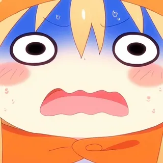 😯 Umaru Doma Himouto! Umaru-chan telegram sticker