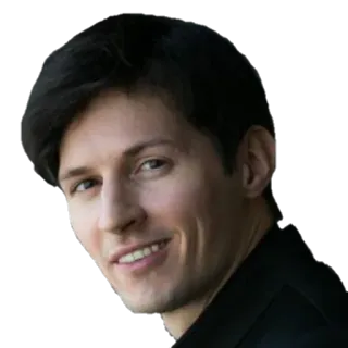 😏 Pavel Durov 帕维尔·杜罗夫, Telegram, 科技, 创始人 telegram sticker