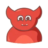 Red Dev by @pavelkray whatsapp stickers