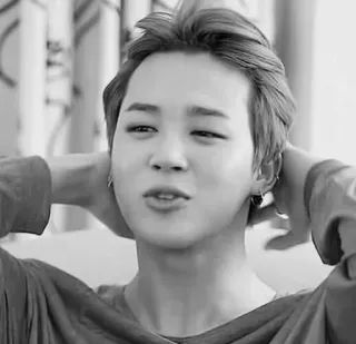 ☁️ Jimin 지민, BTS, 케이팝, 아이돌, 가수, 박지민, 한국 팝 telegram sticker