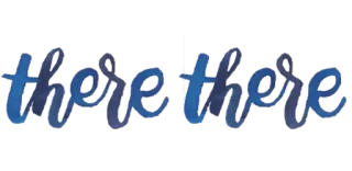 ☺️ here here Typografie, Text, Blau whatsapp sticker