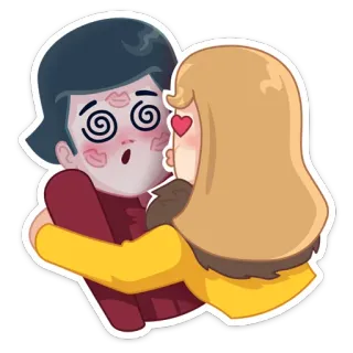 KayAndGerda_AFilinkov telegram stickers