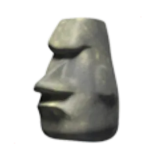 😡 Moai, Đảo Phục Sinh, Tượng, Đá, Điêu khắc, Đảo Thái Bình Dương telegram sticker