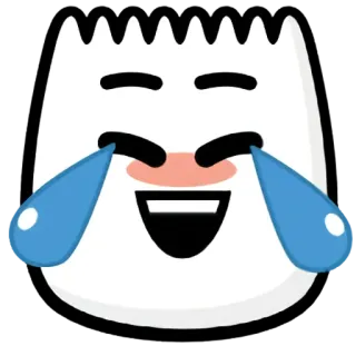 😂 emoji, chorando, rindo, rosto whatsapp sticker