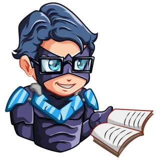 🤓 Nightwing Nightwing, DC Comics, supereroe, fumetti, Dick Grayson whatsapp sticker