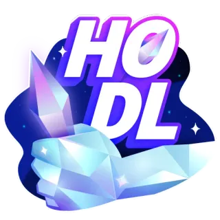 🤲 HODL 암호화폐, 가상화폐, HODL, 투자, 다이아몬드 손, 투자, 금융, 주식 시장 telegram sticker
