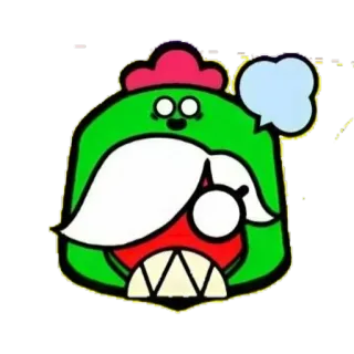 🌟 sticker, xanh lá, hoạt hình, khuôn mặt, quái vật, nhân vật telegram sticker