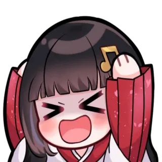 😫 Kitsune Saiguu Genshin Impact telegram sticker