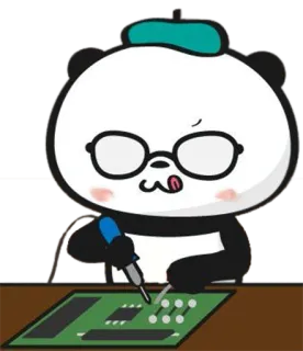 Little panda @Weempire @keiriststicks telegram stickers