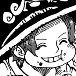 😁 Ace One Piece anime, manga, pirata, felice, mangiare telegram sticker