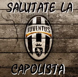 🔝 SALUTATE LA
CAPOLISTA 尤文图斯, 足球, 足球, 球队, 意大利, 榜首, 体育 whatsapp sticker