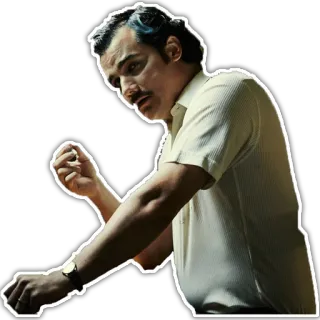 🚬 Pablo Escobar Narcos pablo escobar, narcos, colombia, drug lord, money telegram sticker