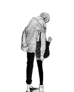 😞 peluk, anime, manga, pasangan telegram sticker