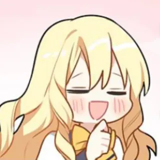 🥡 Anime, Mangá, Desenho animado, Garota, Fofo, Feliz telegram sticker