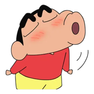 😚 Shin-chan Crayon Shin-chan Anime, Kartun, Shin-chan, Crayon Shin-chan, Lucu, Imut telegram sticker
