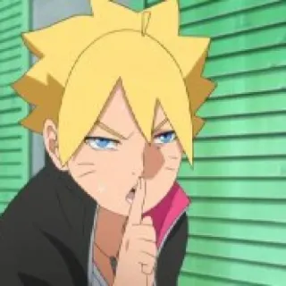 🤫 Boruto Uzumaki Boruto Anime, Boruto, Mangá, Uzumaki, Ninja, Desenho animado, Personagem telegram sticker