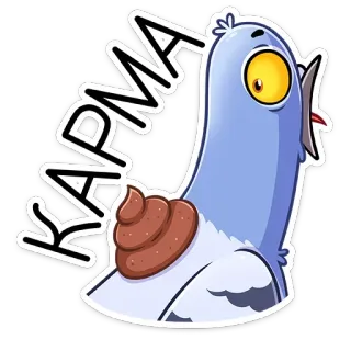 Голубь Михаил • @stickers_vk telegram stickers