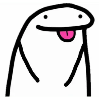 😀 florkofcows, stick figure, cartoon, meme telegram sticker
