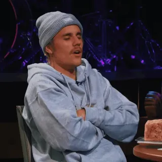 🎐 Justin Bieber Justin Bieber, singer, celebrity, person, musician telegram sticker