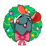 Mr. Rat telegram stickers