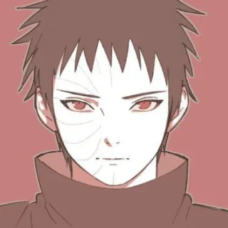 😅 Obito Uchiha Naruto anime, naruto, obito uchiha, manga, uchiha telegram sticker