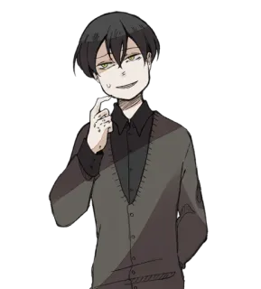 😅 Anime, Manga, Charakter, Illustration, Kunst telegram sticker