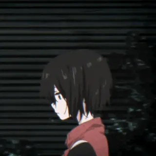 ◾ Anime, Meisje, Personage, Animatie whatsapp sticker