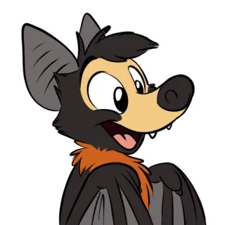 Baseball bat telegram stickers