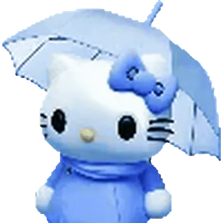 blue hello kitty ➜ @emoji1 telegram emojis 🤩