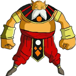 🙎‍♂ Ogma Dragon Ball Super Ogma, Dragon Ball Super, anime, manga, character, God of Destruction telegram sticker