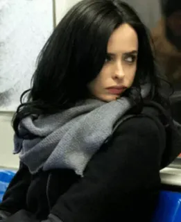 🥀 Jessica Jones donna, Marvel, supereroe, Jessica Jones, serie TV, Netflix telegram sticker