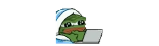 🌟 Pepe the Frog пепе, лягушка, мем, интернет-культура whatsapp sticker