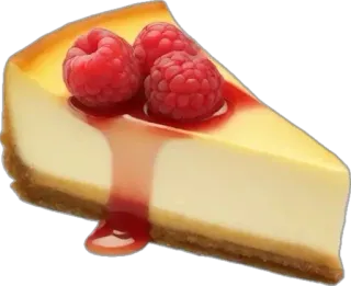 🤩 Käsekuchen, Dessert, Himbeere, Essen, Süß, Kuchen telegram sticker