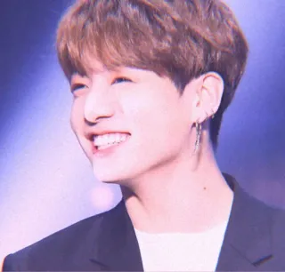 😆 Jungkook kpop, singer, idol, portrait, music, entertainment whatsapp sticker