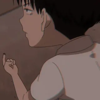 ☕ middle finger, offensive gesture, anime, cartoon, insulting, disrespectful telegram sticker