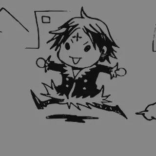 ✖️ Chrollo Lucilfer Hunter x Hunter chrollo, lucilfer, hunter x hunter, anime, manga, chibi telegram sticker