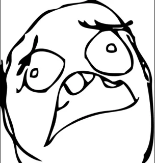 TrollFace whatsapp stickers