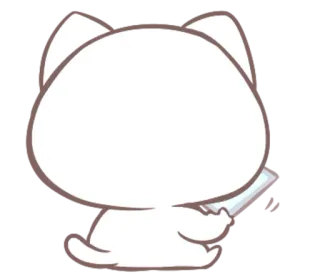 📱 gato, animal, adesivo, fofo telegram sticker