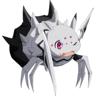 🤩 spider, monster, anime, cute, creature telegram sticker