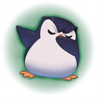 🐧 penguin, dab, cartoon, animal, cute telegram sticker