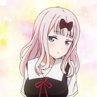 💈 Chika Fujiwara Kaguya-sama: Love Is War anime, chika, chika fujiwara, kaguya-sama, love is war, cute telegram sticker