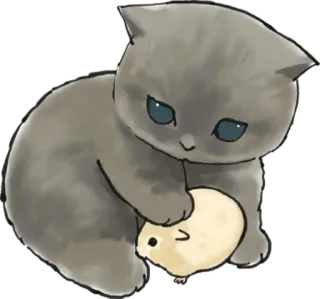 🥺 kitten, cat, chick, cute, animal telegram sticker