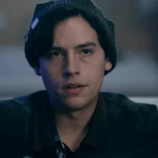 ➖ Jughead Jones Riverdale série ado, Riverdale, Jughead, Cole Sprouse, Archie Comics telegram sticker