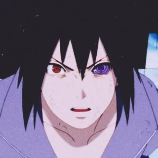 🍙 Sasuke Uchiha Naruto Anime, Sasuke, Naruto, Manga, Uchiha, Sharingan, Rinnegan whatsapp sticker