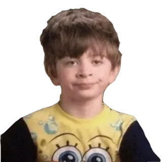 😕 jongen, meme, grappig, uitdrukking, spongebob telegram sticker