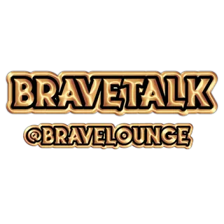🎙️ BRAVETALK
@BRAVELOUNGE 勇敢发言, Brave Lounge, 聊天, 互联网, 社区 telegram sticker