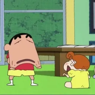 🤪 Shin-chan Crayon Shin-chan Dessin animé, Anime, Drôle, Enfant, Malicieux, Comédie telegram sticker