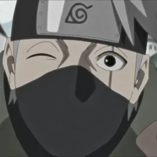 🗡️ Kakashi Naruto Kakashi, Naruto, anime, manga, ninja, cartoon telegram sticker